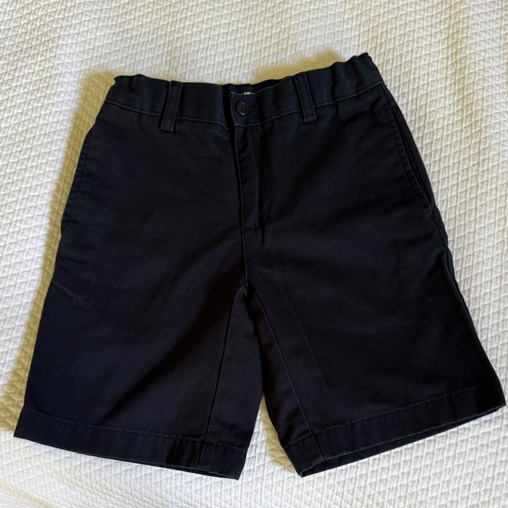Boys Lands End Navy Blue Shorts